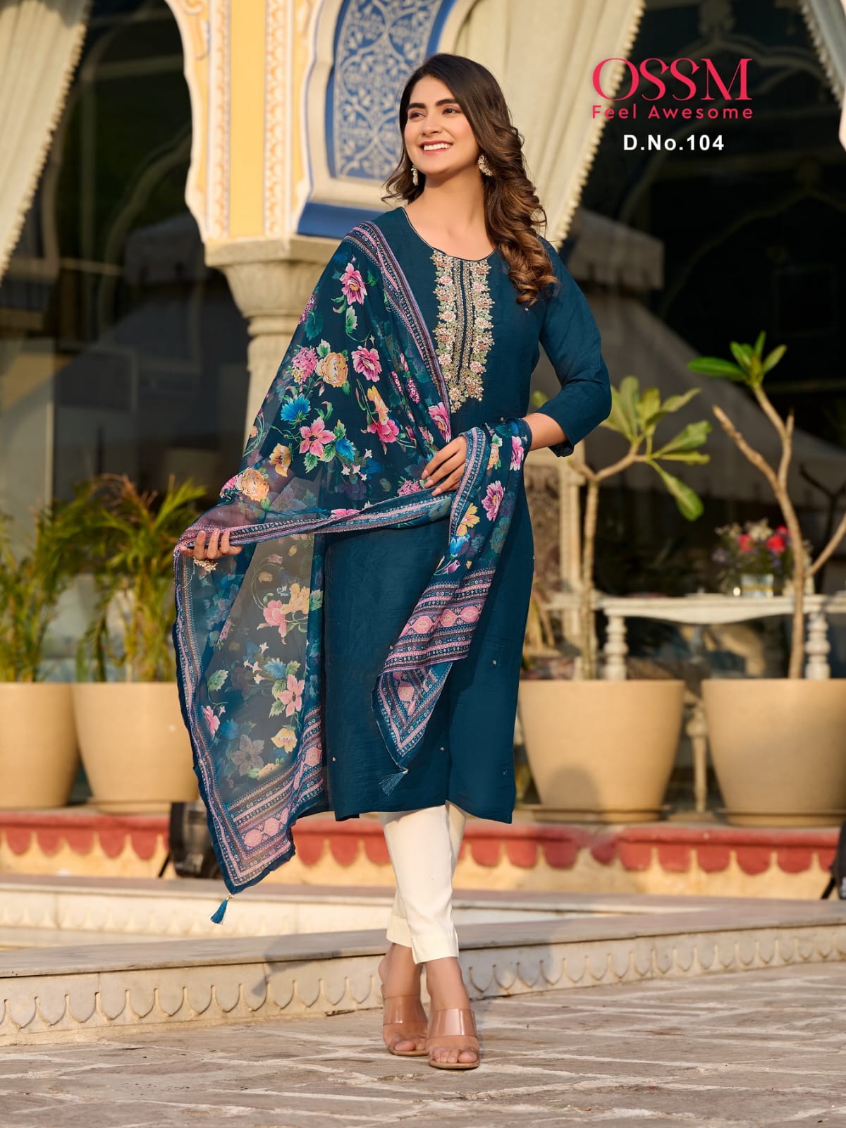 Gulaal By Ossm Viscose Designer Kurti With Bottom Dupatta Wholesale Market In Surat
